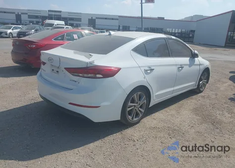 2017 Hyundai Elantra Limited z USA, uszkodzony, nr VIN 5NPD84LF5HH061084